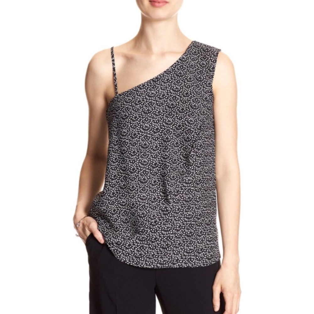 Banana Republic Asymmetrical Blouse